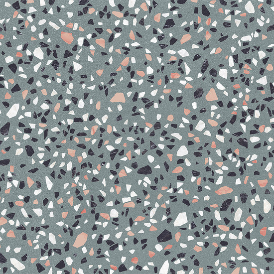 Terrazzo 2.0 24"x24" Classic Green Porcelain Matte Tile
