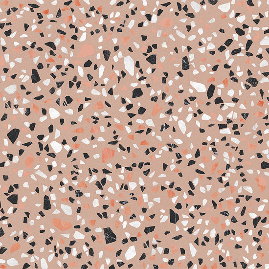 Terrazzo 2.0 24"x24" Classic Pink Porcelain Matte Tile