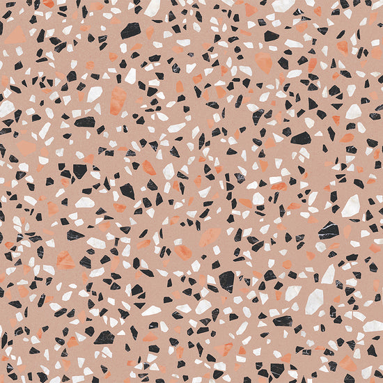 Terrazzo 2.0 24"x24" Classic Pink Porcelain Matte Tile