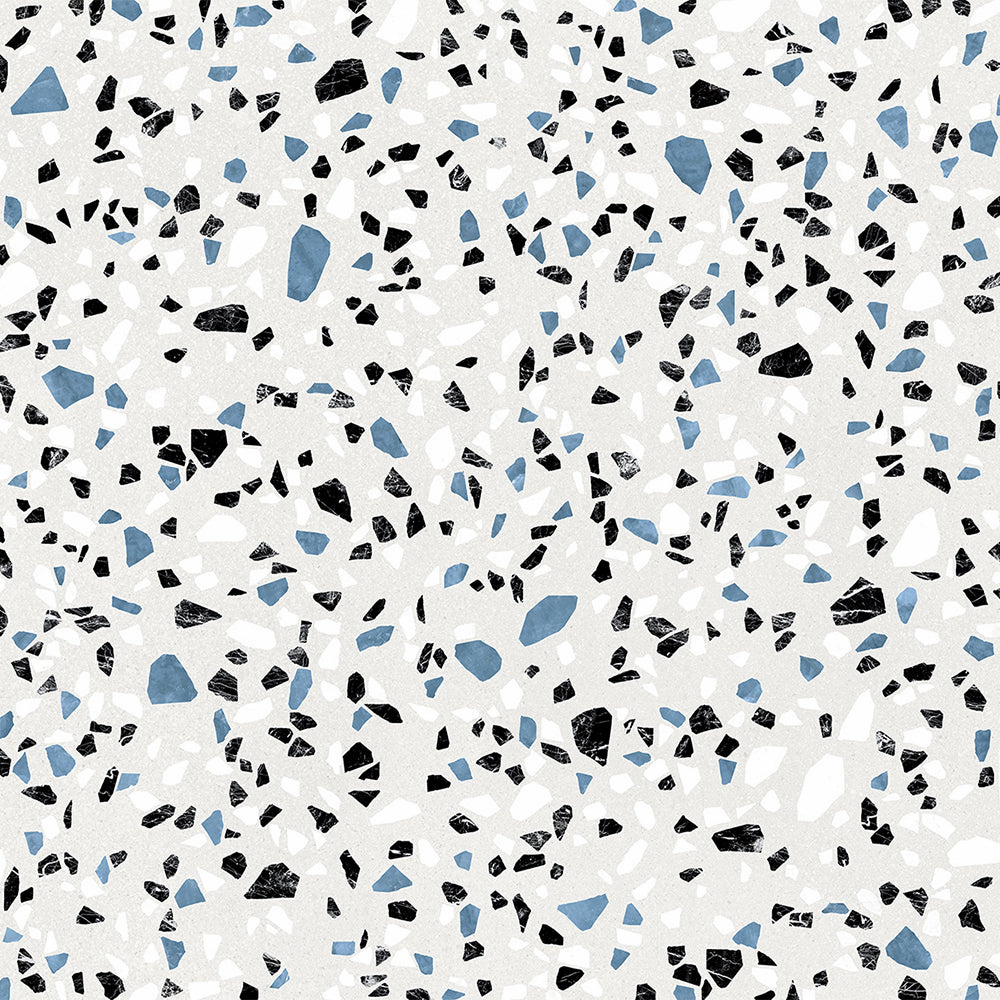Terrazzo 2.0 24"x24" Classic White Porcelain Matte Tile