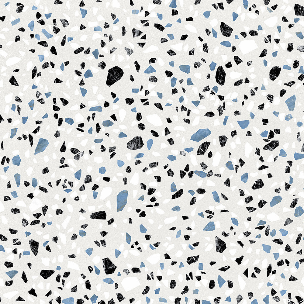 Terrazzo 2.0 24"x24" Classic White Porcelain Matte Tile
