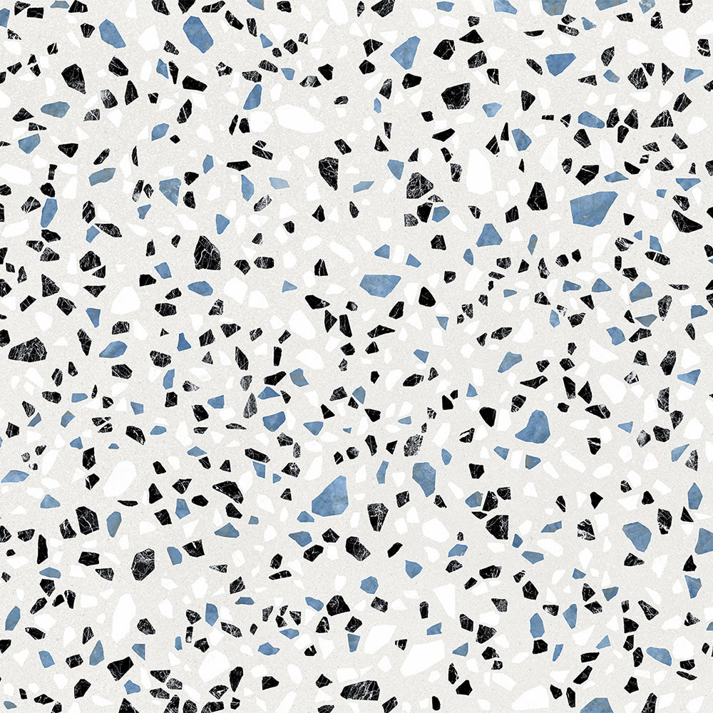 Terrazzo 2.0 24"x24" Classic White Porcelain Matte Tile