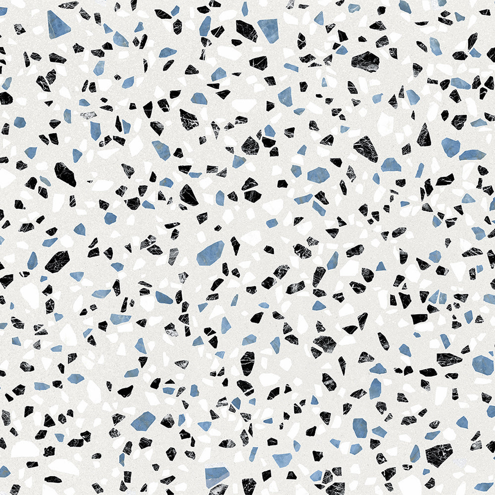 Terrazzo 2.0 24"x24" Classic White Porcelain Matte Tile