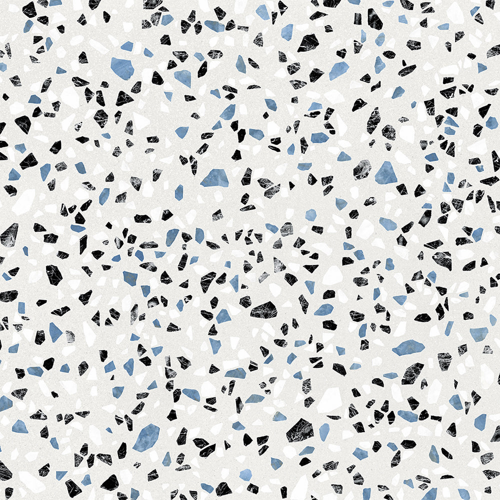 Terrazzo 2.0 24"x24" Classic White Porcelain Matte Tile