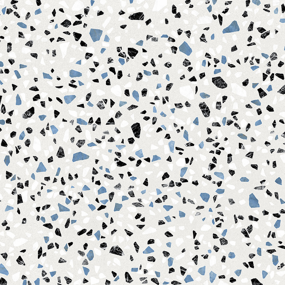 Terrazzo 2.0 24"x24" Classic White Porcelain Matte Tile
