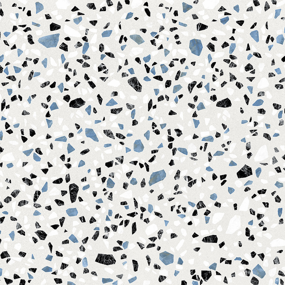 Terrazzo 2.0 24"x24" Classic White Porcelain Matte Tile