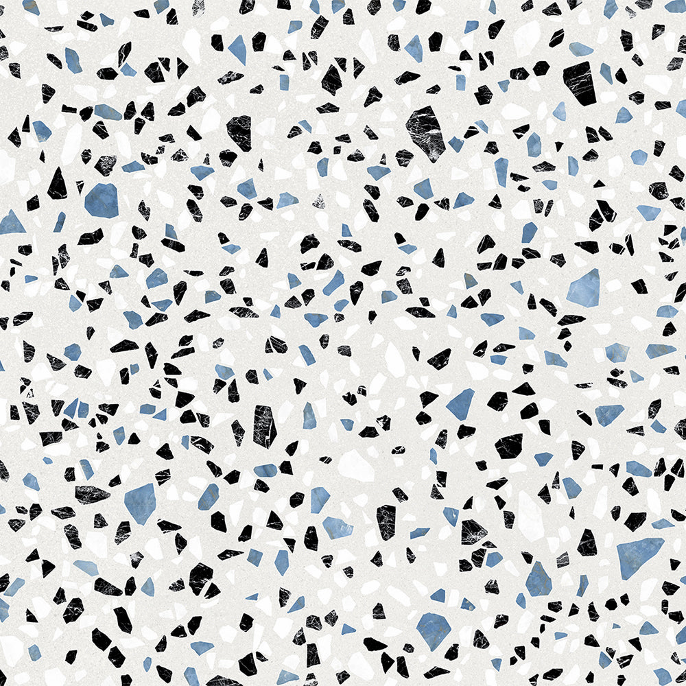 Terrazzo 2.0 24"x24" Classic White Porcelain Matte Tile