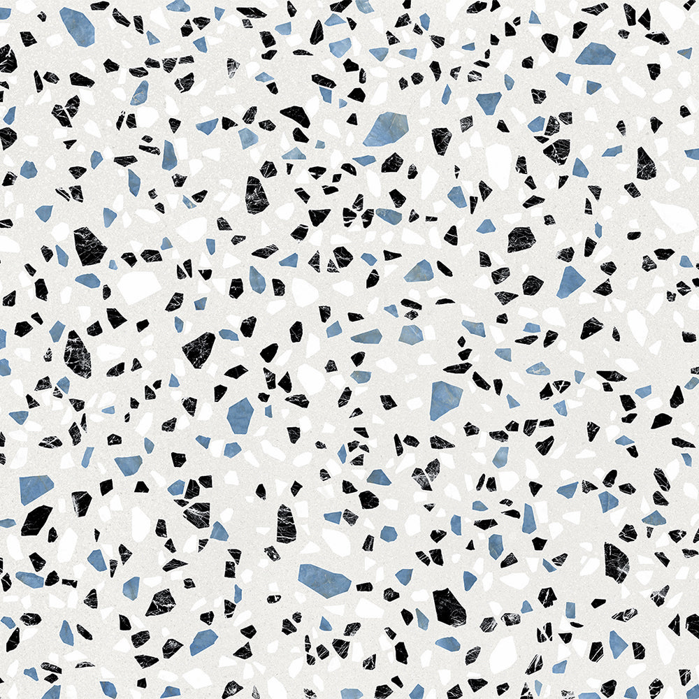 Terrazzo 2.0 24"x24" Classic White Porcelain Matte Tile