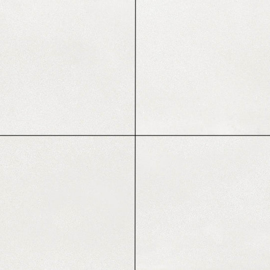 Terrazzo 2.0 24"x24" Minimal White Porcelain Matte Tile
