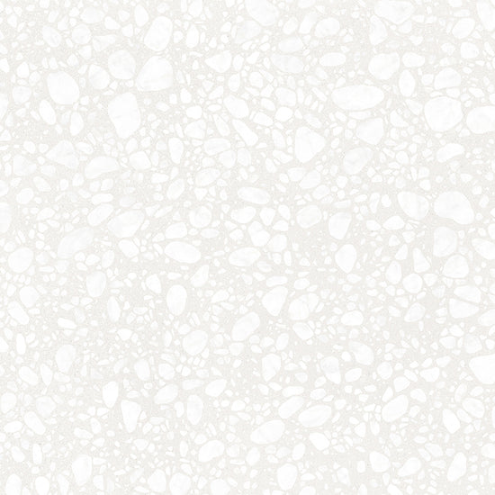 Terrazzo 2.0 24"x24" Pop White Porcelain Matte Tile