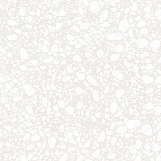 Terrazzo 2.0 24"x24" Pop White Porcelain Matte Tile