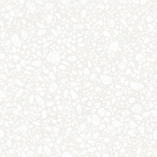 Terrazzo 2.0 24"x24" Pop White Porcelain Matte Tile