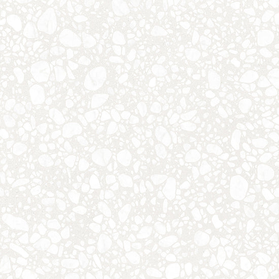 Terrazzo 2.0 24"x24" Pop White Porcelain Matte Tile