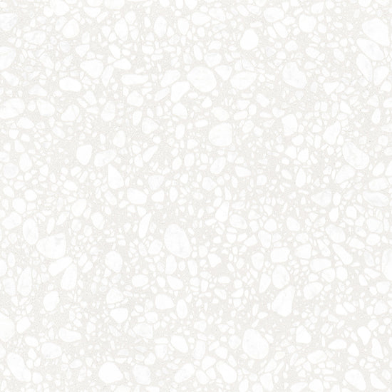 Terrazzo 2.0 24"x24" Pop White Porcelain Matte Tile