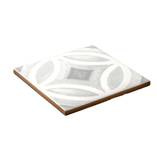 Cadence 6"x6" Grey Porcelain Matte Tile