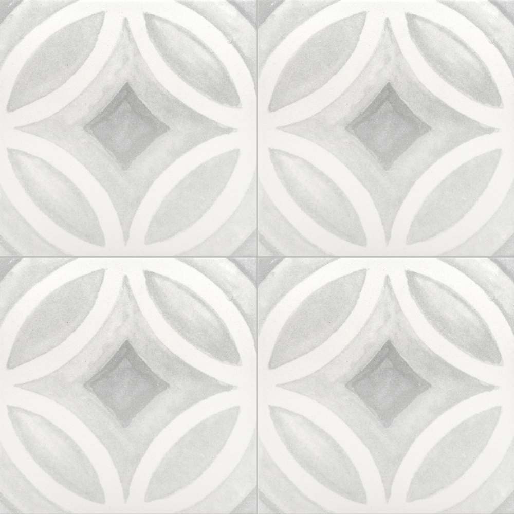 Cadence 6"x6" Grey Porcelain Matte Tile