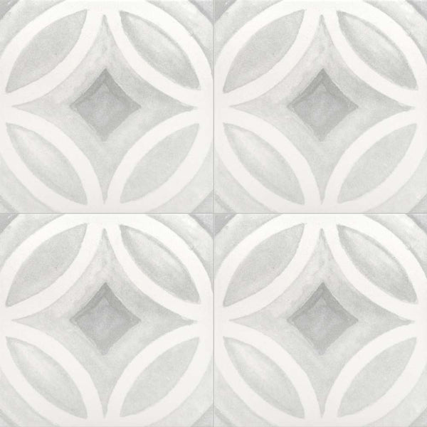 Cadence 6"x6" Grey Porcelain Matte Tile