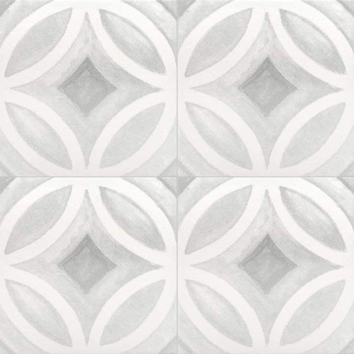 Cadence 6"x6" Grey Porcelain Matte Tile