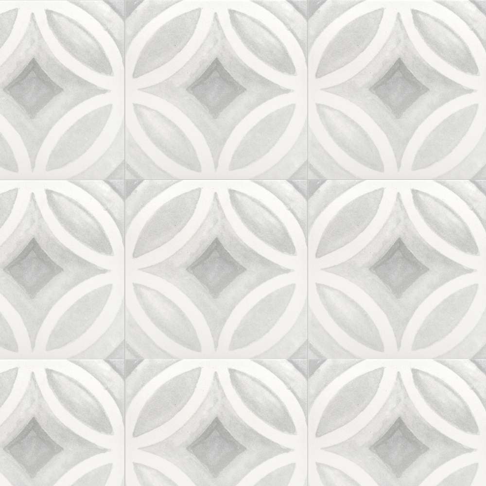 Cadence 6"x6" Grey Porcelain Matte Tile