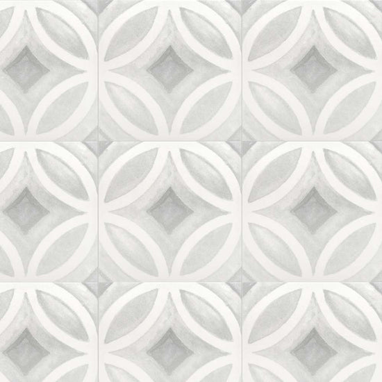 Cadence 6"x6" Grey Porcelain Matte Tile