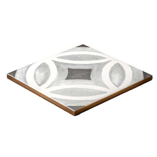 Cadence 6"x6" Noir 01 Porcelain Matte Tile