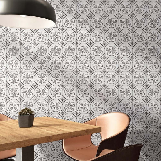 Cadence 6"x6" Noir 06 Porcelain Matte Tile