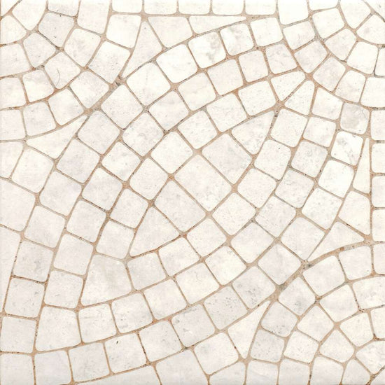 Roman Road 8" x 8" Kretas Porcelain Satin Tile