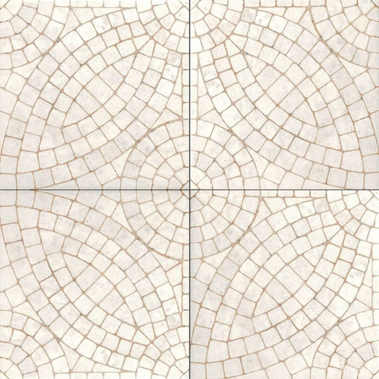 Roman Road 8" x 8" Kretas Porcelain Satin Tile