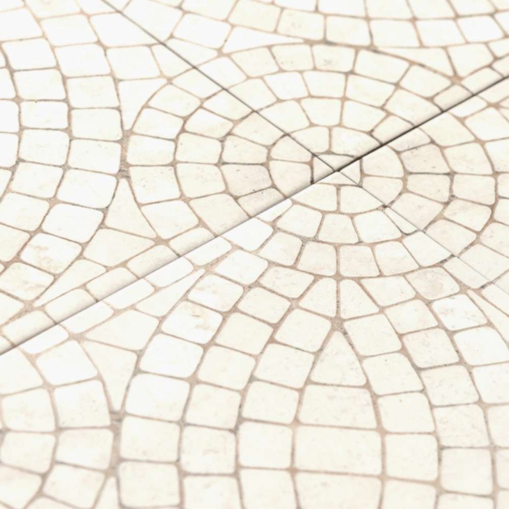 Roman Road 8" x 8" Kretas Porcelain Satin Tile