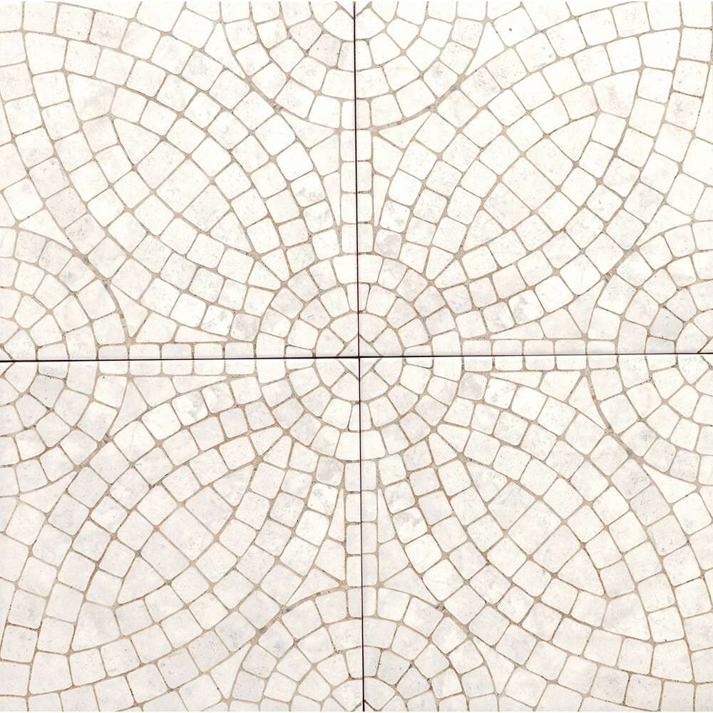 Roman Road 8" x 8" Kretas Porcelain Satin Tile