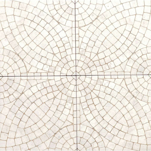 Roman Road 8" x 8" Kretas Porcelain Satin Tile