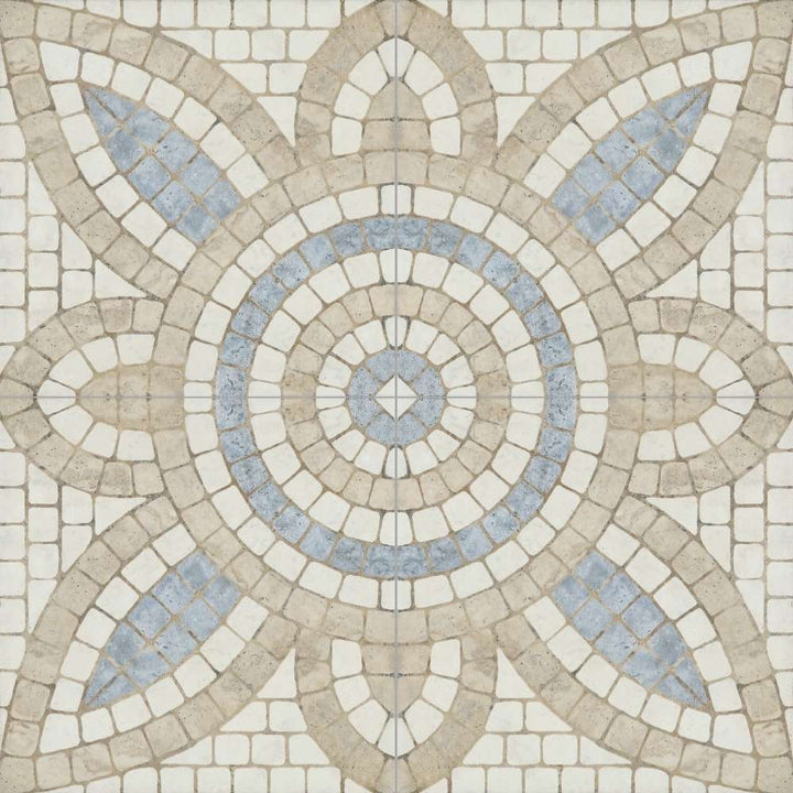 Roman Road 8" x 8" Malta Porcelain Satin Tile