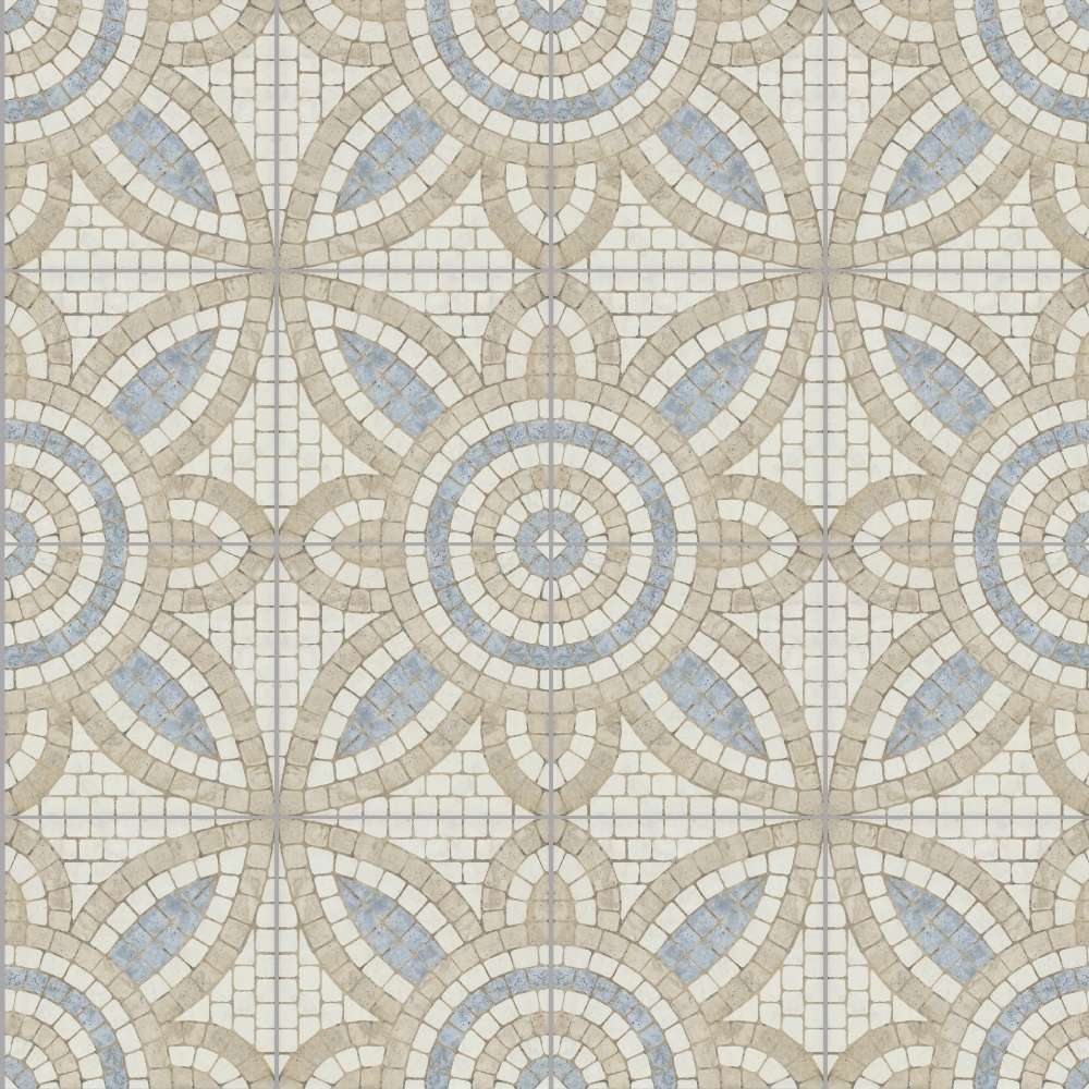 Roman Road 8" x 8" Malta Porcelain Satin Tile
