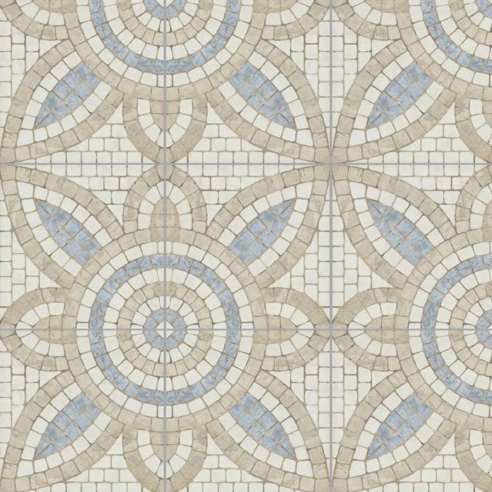 Roman Road 8" x 8" Malta Porcelain Satin Tile
