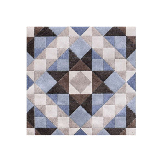 Merida Flor 6" x 6" Azul Porcelain Glossy Tile