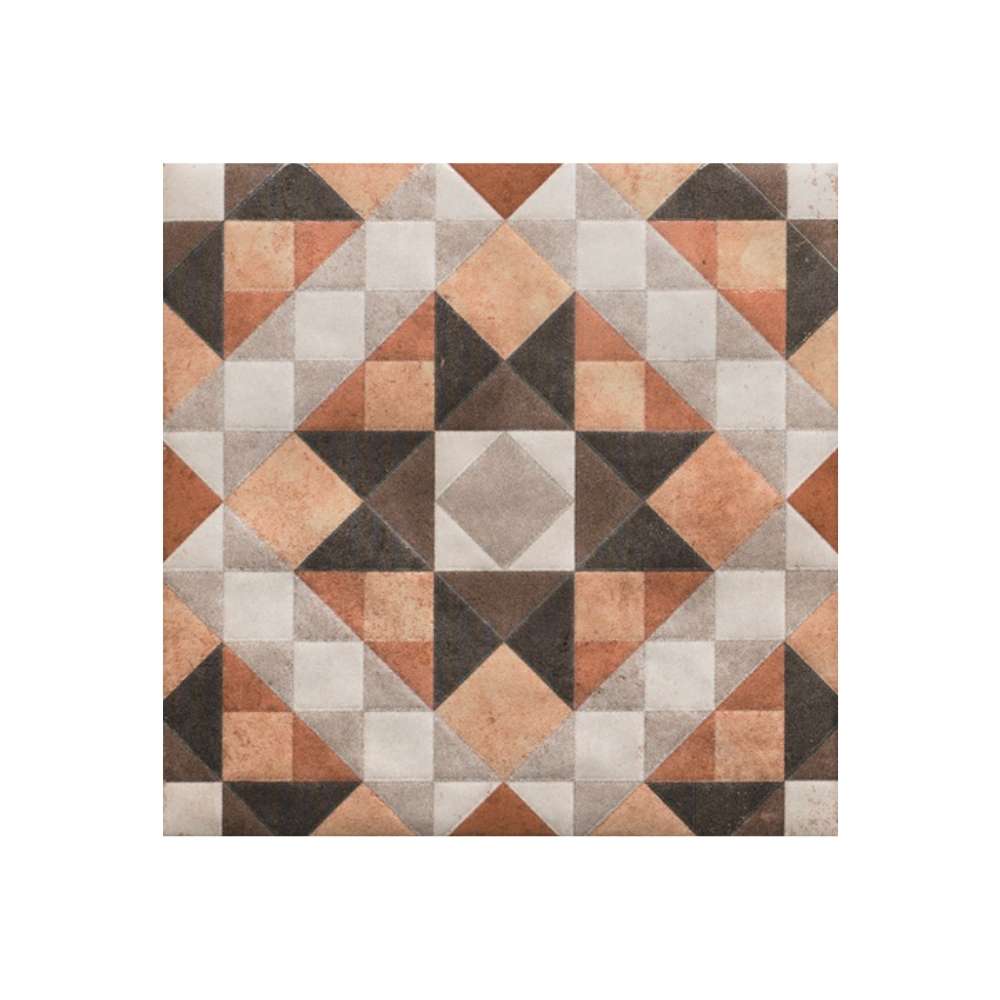 Merida Flor 6" x 6" Sunset Porcelain Glossy Tile
