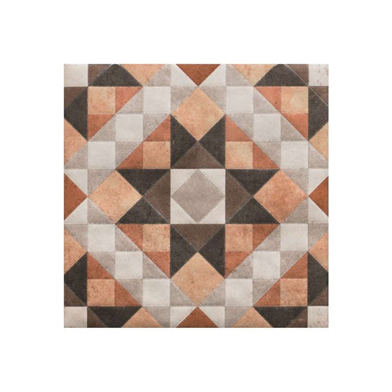 Merida Flor 6" x 6" Sunset Porcelain Glossy Tile