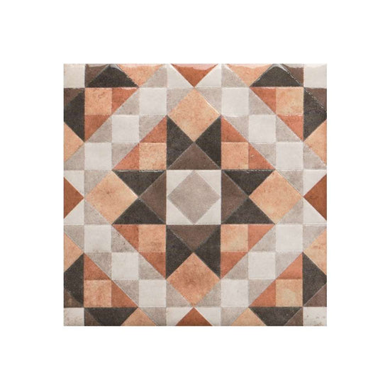 Merida Flor 6" x 6" Sunset Porcelain Glossy Tile