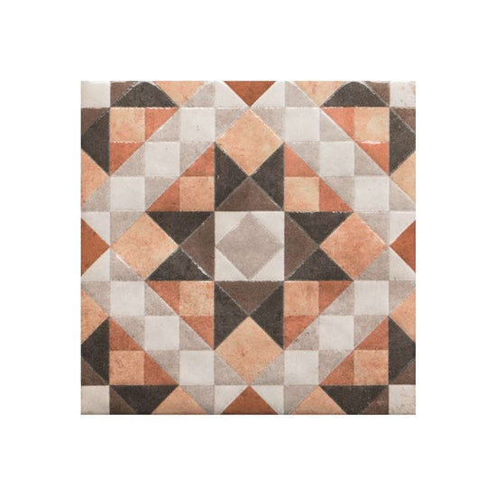 Merida Flor 6" x 6" Sunset Porcelain Glossy Tile