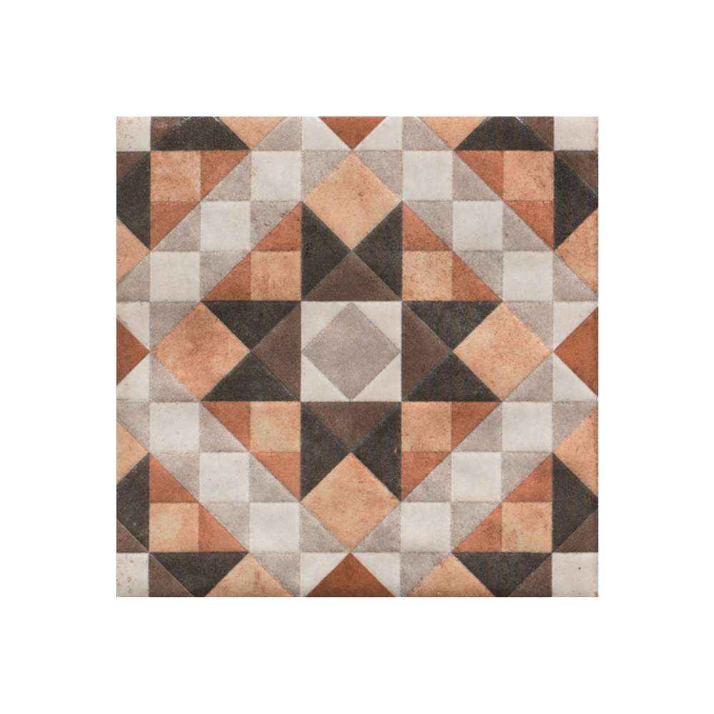 Merida Flor 6" x 6" Sunset Porcelain Glossy Tile