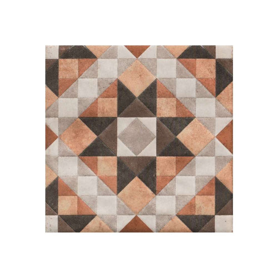 Merida Flor 6" x 6" Sunset Porcelain Glossy Tile