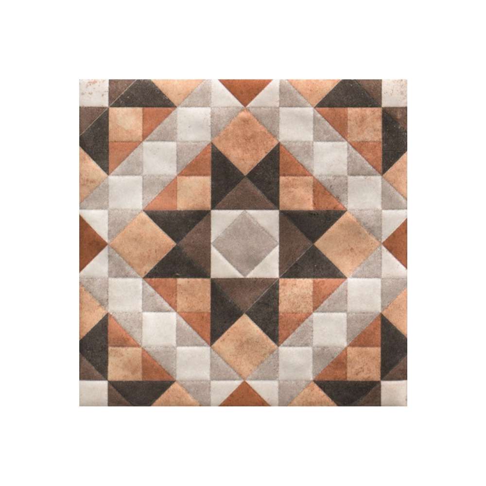 Merida Flor 6" x 6" Sunset Porcelain Glossy Tile