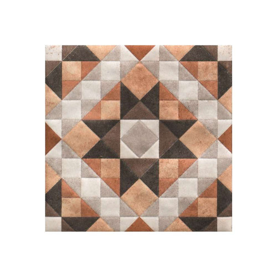 Merida Flor 6" x 6" Sunset Porcelain Glossy Tile