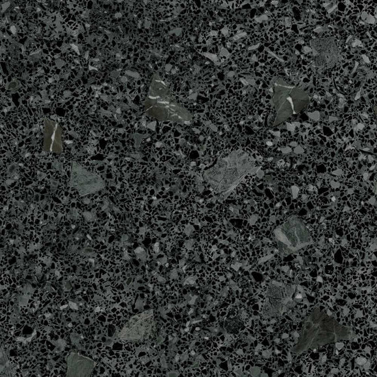 Terrazzo Miscela 24"x24" Grafito Porcelain Matte Tile