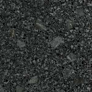 Terrazzo Miscela 24"x24" Grafito Porcelain Matte Tile