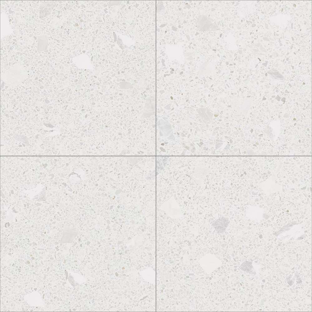 Terrazzo Miscela 24"x24" Nacar Porcelain Matte Tile