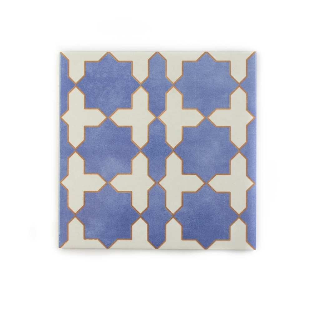 Gothic 10"x10" Porcelain Shiny and Textured Tile