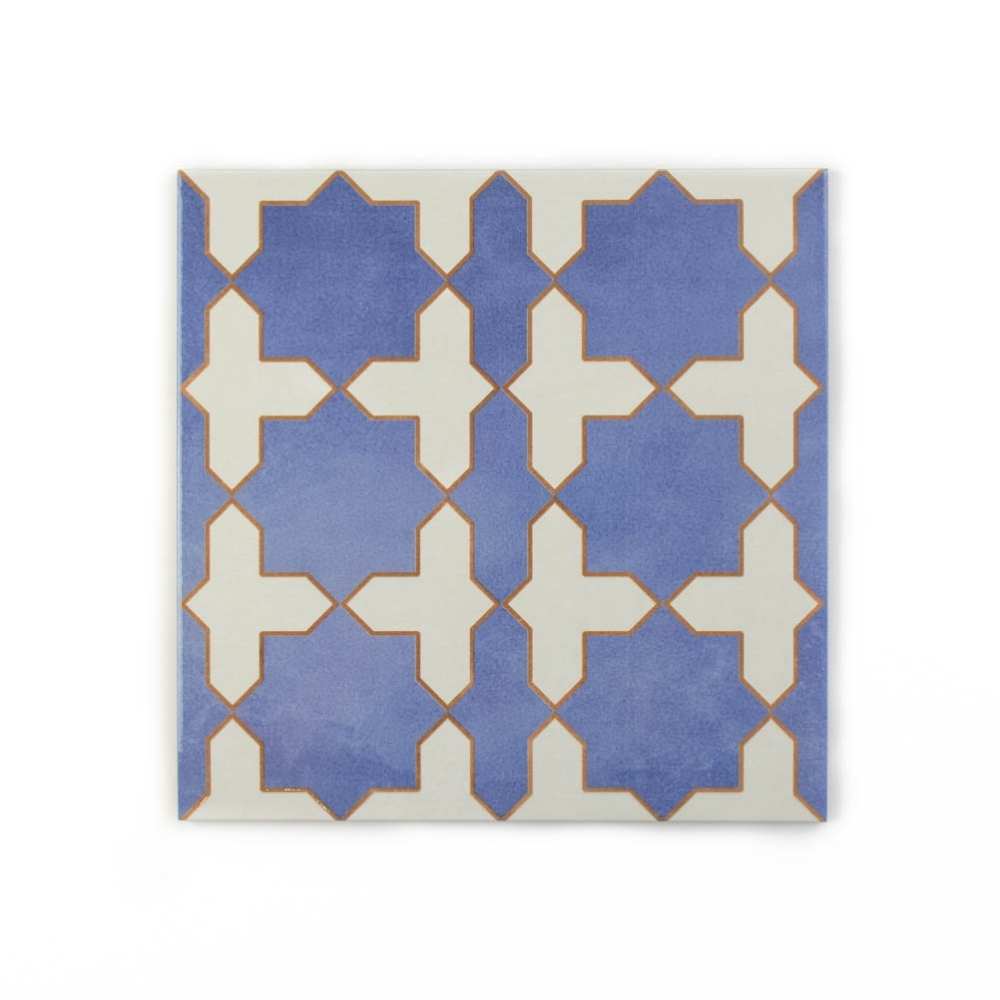 Gothic 10"x10" Porcelain Shiny and Textured Tile