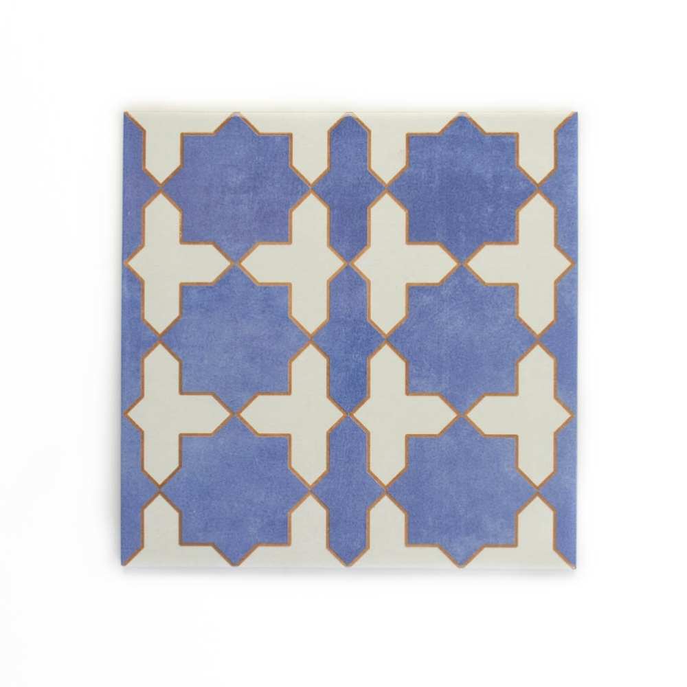 Gothic 10"x10" Porcelain Shiny and Textured Tile