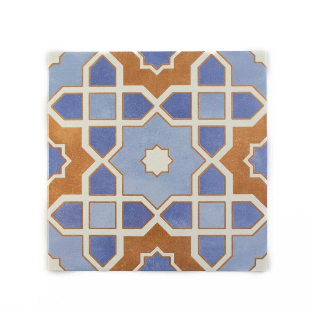 Gothic 10"x10" Porcelain Shiny and Textured Tile